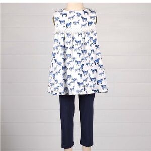 Sweet Magnolia Horse Print Dress NEW